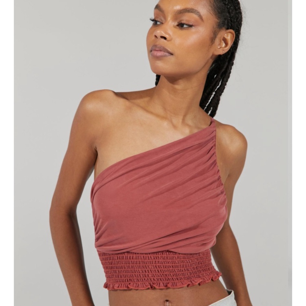 Urban Outfitters One-shoulder Crop Top